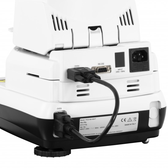 PCE-MA 60XT-ICA Nagy pontosságú nedvességelemző mérleg