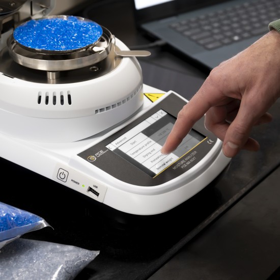 PCE-MA 60XT-ICA Nagy pontosságú nedvességelemző mérleg