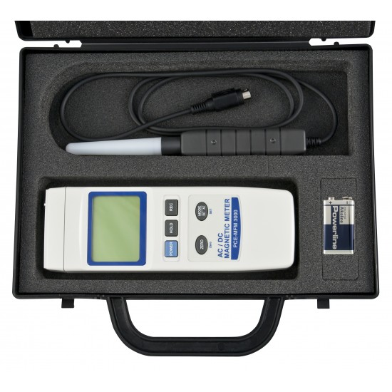PCE-MFM 3000-ICA Mágneses eroméro kalibrálva