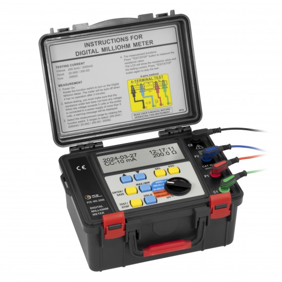 PCE-MO 2006 Milliohmméter