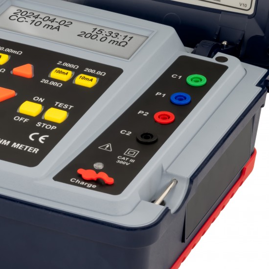 PCE-MO 2010 Mikroohmmérő