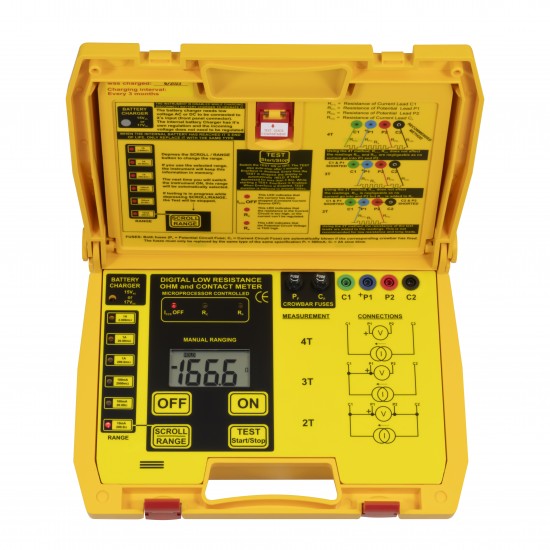 PCE-MO 3001 Milliohm mérő