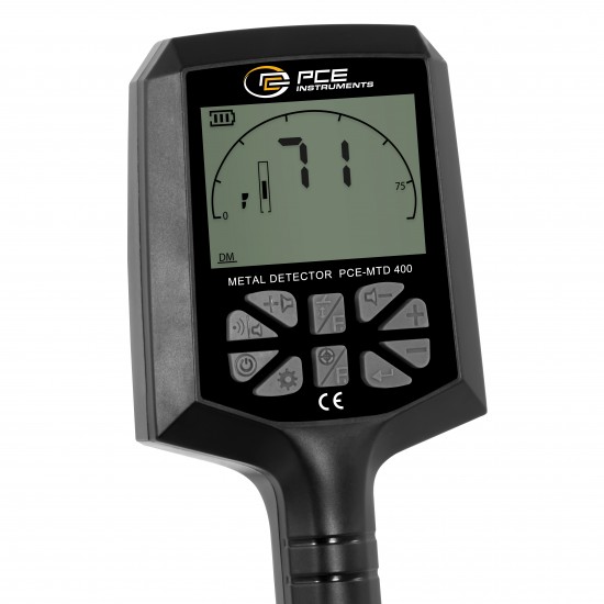 PCE-MTD 400 Fémdetektor