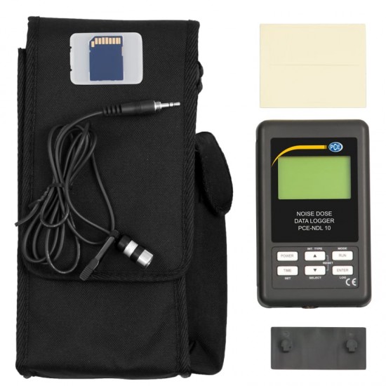 PCE-NDL 10-ICA Abm-ndl 10-ica adatgyűjtő zajszintmérő kalibrálva