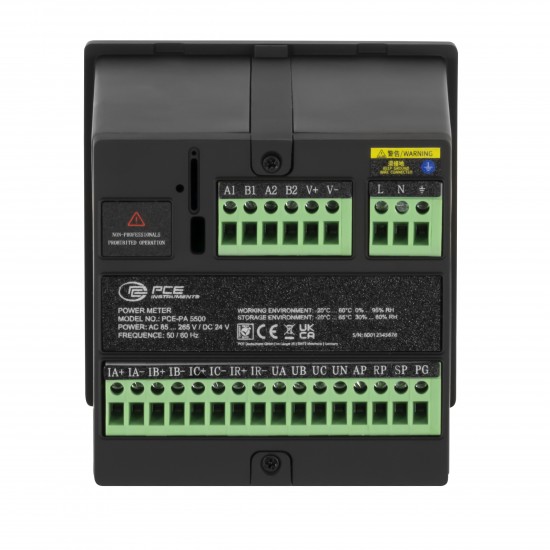 PCE-PA 5500 Teljesítménymérő