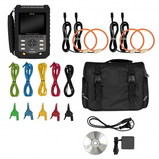 PCE-PA 8500 HP-ICA Abm-pa 8500 hp-ica teljesítménymérő kalibrálva