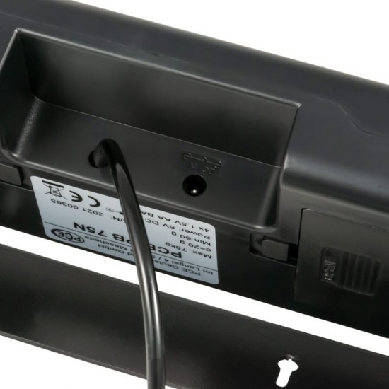 PCE-PB 75N-ICA Platformmérleg kalibrálva