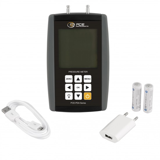 PCE-PDA 100L Nyomásméro, adatrögzíto -100 kPa ... + 200 kPa