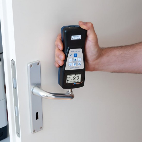 PCE-PFG 200-ICA Erőmérő készülék kalibrálva