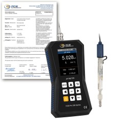 PCE-PH 228LAB-LC-ICA Nagy pontosságú ph mérő kalibrálva