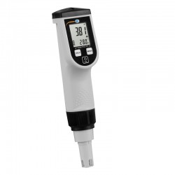 pH teszter/ vezetőképesség / TDS / sótartalom / hőmérséklt PCE-PH 30 Redox-elektródával SE-PH30-ORP