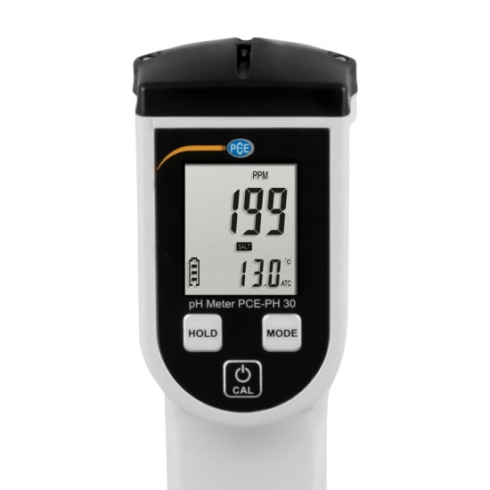 PCE-PH 30R Ph teszter- vezetőképesség - tds - sótartalom - hőmérséklet pce-ph 30 Redox-elektródával se-ph30-orp