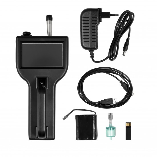 PCE-PQC 12EU Részecskeszámláló kalibrációs tanúsítvánnyal