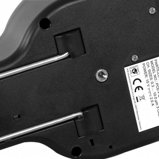 PCE-PQC 15EU Részecskeszámláló kalibrációs tanúsítvánnyal