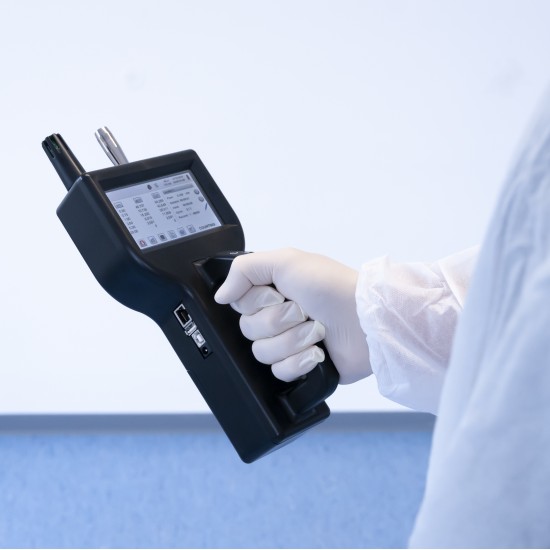 PCE-PQC 15EU Részecskeszámláló kalibrációs tanúsítvánnyal