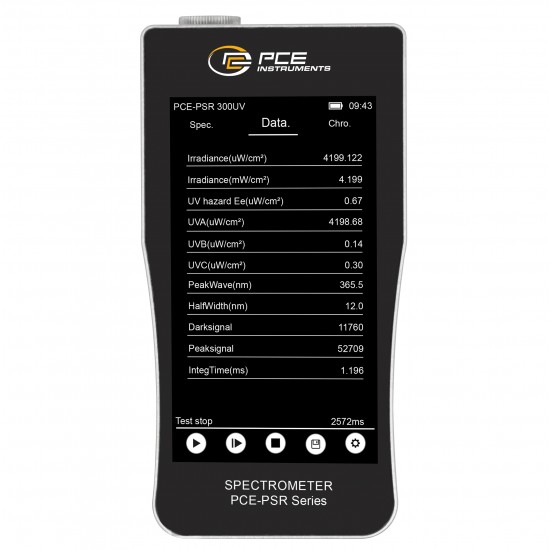 PCE-PSR 300UV Spektrométer