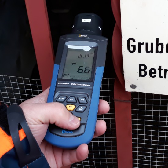 PCE-RAM 10 Sugárzásmérö