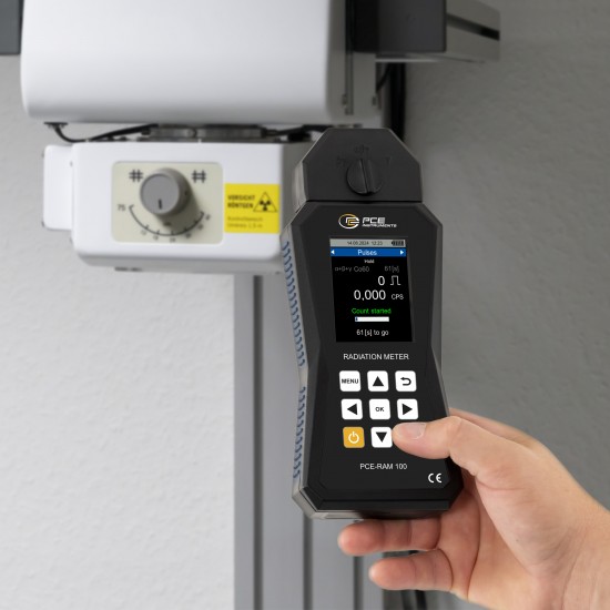 PCE-RAM 100 Sugárzásmérő készülék