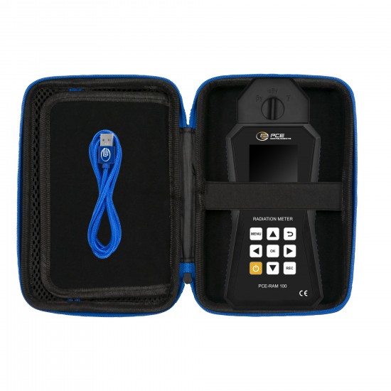 PCE-RAM 100 Sugárzásmérő készülék