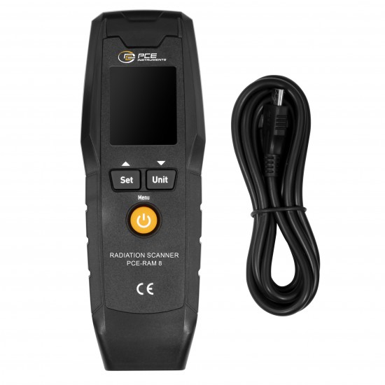 PCE-RAM 8 Sugárzásmérő készülék