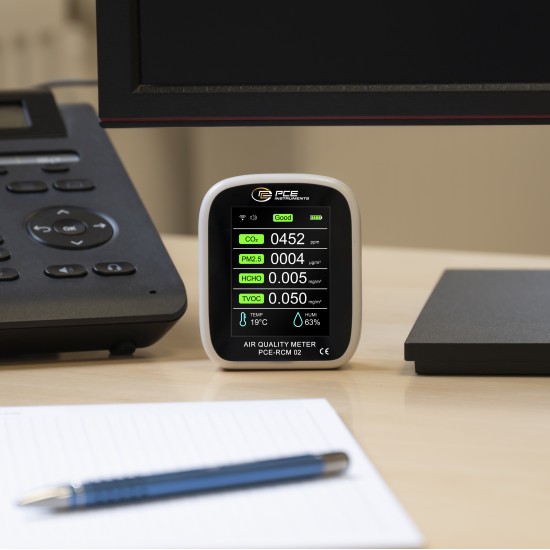 PCE-RCM 02 Levegőminőség érzékelő