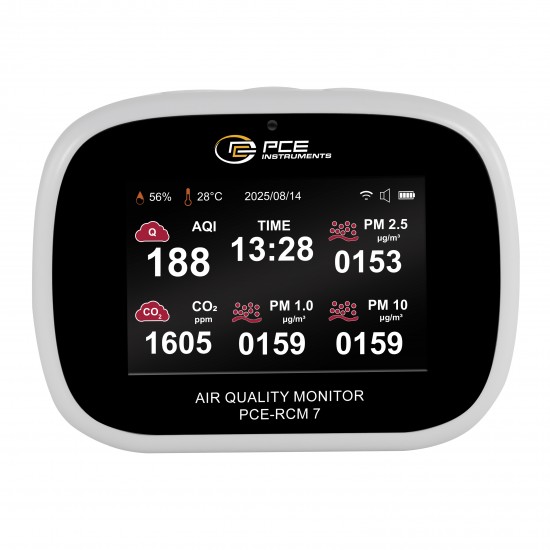 PCE-RCM 7 Levegőminőség érzékelő