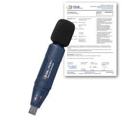 PCE-SDL 1-ICA Mini adatgyujto PCE-SDL 1 ISO kalibrálásí bizonyítvánnyal