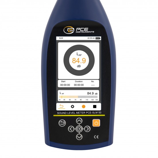 PCE-SLM 50-ICA Abm-slm 50-ica zajszintmérő kalibrálva