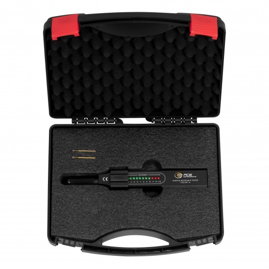 PCE-SRT 10 Felületvizsgálat - ellenállásmérő