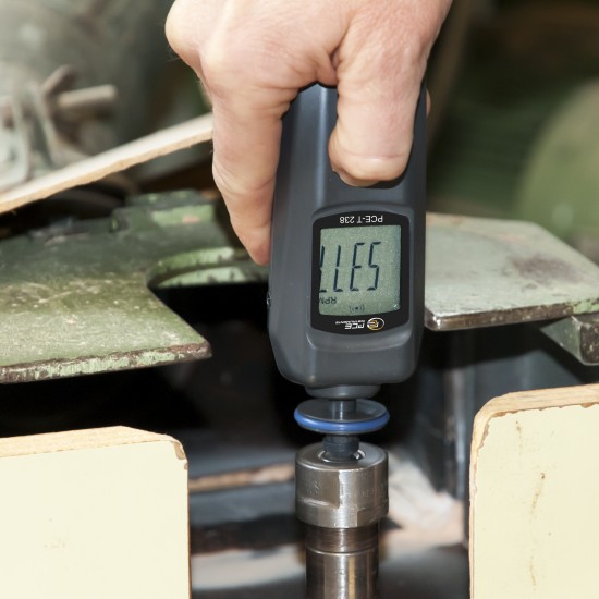 PCE-T 238-ICA Kézi fordulatszámmérő kalibrálva