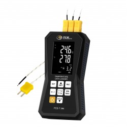 PCE-T 394 4 csatornás hőmérő adatgyűjtővel