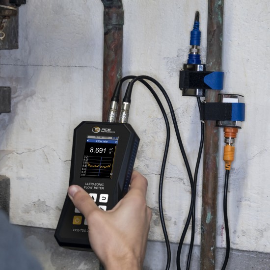 PCE-TDS 200 SML-ICA Ultrahangos áramlásmérő