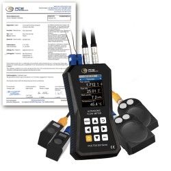 PCE-TDS 200+ SL-ICA Ultrahangos áramlásmérő