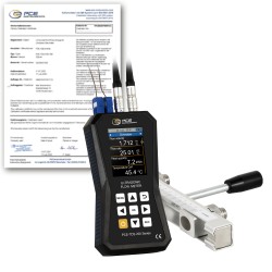 PCE-TDS 200+ SR-ICA Ultrahangos áramlásmérő