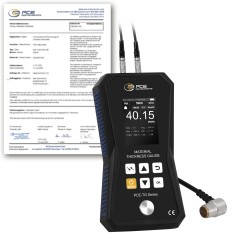 PCE-TG 150A F25-ICA Anyagvastagságmérő
