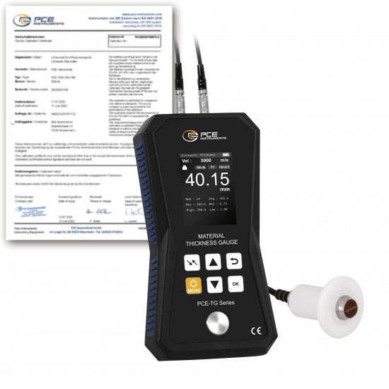 PCE-TG 150A HT-ICA Anyagvastagságmérő