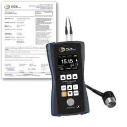 PCE-TG 300-NO2-ICA Anyagvastagságmérő
