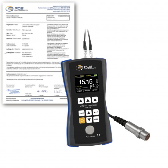 PCE-TG 300-NO5-ICA Anyagvastagságmérő