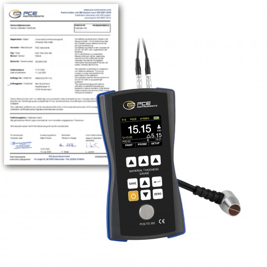 PCE-TG 300-NO5/90-ICA Anyagvastagságmérő