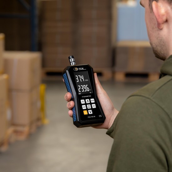 PCE-THD 50-ICA Hőmérséklet- és páratartalom-adatgyűjtő kalibrálva