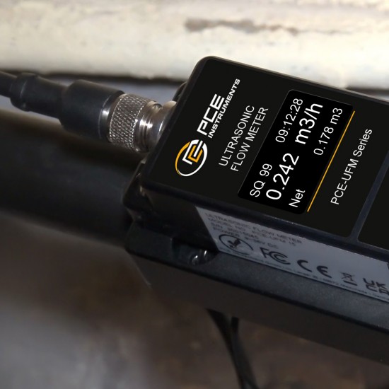 PCE-UFM 25 Fix rögzítésu áramlásméro