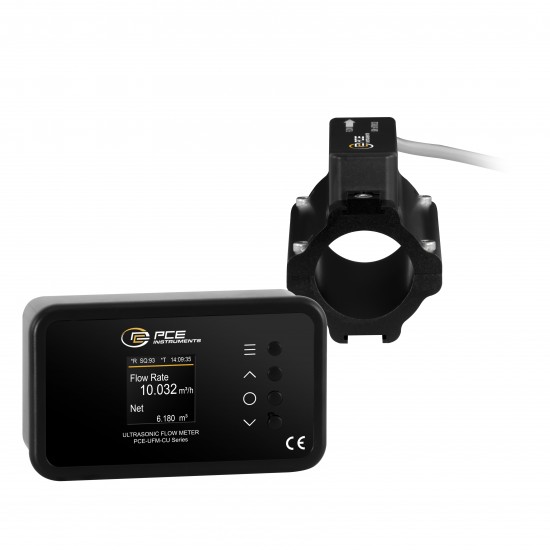 PCE-UFM 32CU Ultrahangos áramlásmérő, rögzítőelemmel
