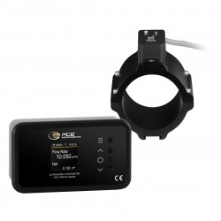 PCE-UFM 50CU Ultrahangos áramlásmérő, rögzítőelemmel