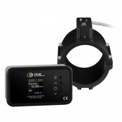 PCE-UFM 65CU Ultrahangos áramlásmérő, rögzítőelemmel