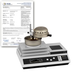 PCE-UX 3011HQ-ICA Nedvességmérleg kalibrálva