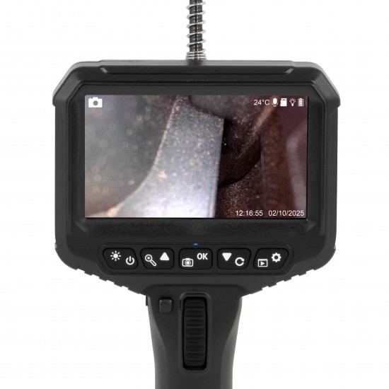 PCE-VE 100N 4 irányú (360 °) videó endoszkóp 4 A szonda átmérője 6 mm