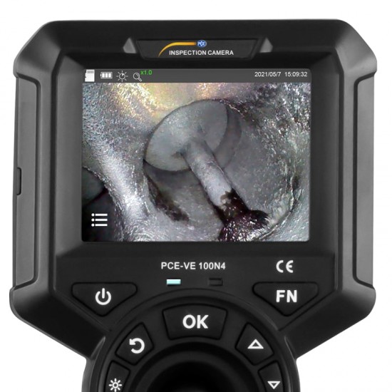 PCE-VE 100N4 4 irányú videó endoszkóp , a szonda átmerője 6 mm