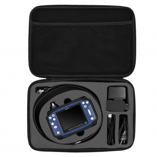 PCE-VE 200 Video endoszkóp SV3 3 méteres szondával, elülso és oldalnézetben