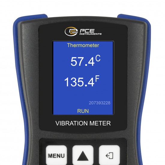 PCE-VM 22-ICA Rezgésmérő készülék kalibrálva
