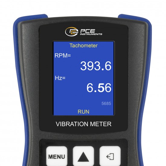 PCE-VM 22-ICA Rezgésmérő készülék kalibrálva